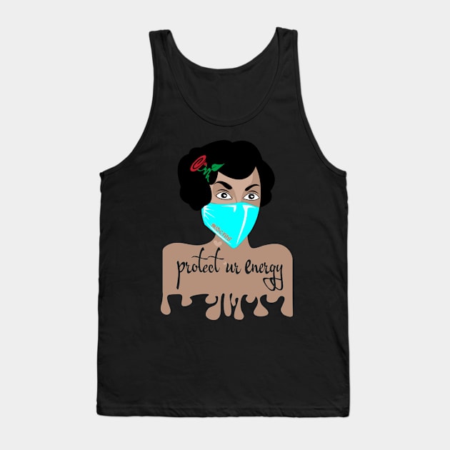 Gurl Protect Ur Energy Tank Top by MISCRE8 MERCH